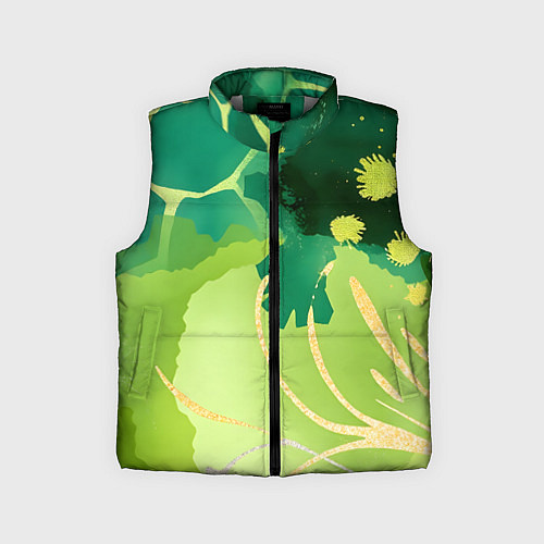 Детский жилет Вдохновленный природой / 3D-Светло-серый – фото 1