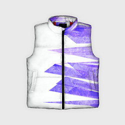 Детский жилет Color white purple