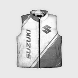 Детский жилет Suzuki - white gradient вертикально