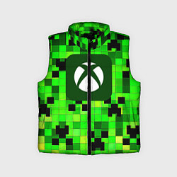 Детский жилет Minecraft xbox, цвет: 3D-черный