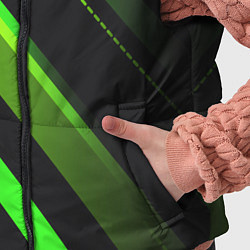 Детский жилет Color black green, цвет: 3D-черный — фото 2
