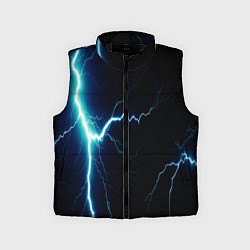Детский жилет Lightning light blue