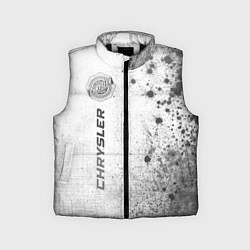 Детский жилет Chrysler - white gradient по-вертикали, цвет: 3D-черный