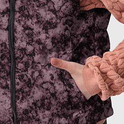 Детский жилет Горький шоколад мраморный узор, цвет: 3D-черный — фото 2