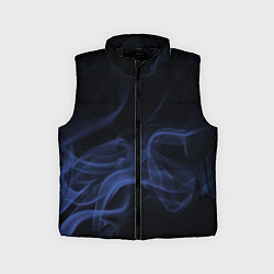 Детский жилет Color smoke blue, цвет: 3D-черный