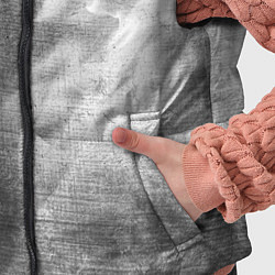 Детский жилет Chevrolet - grey gradient по-вертикали, цвет: 3D-черный — фото 2