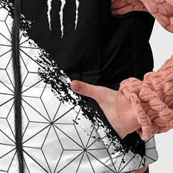 Детский жилет Monster energy geometry splash, цвет: 3D-черный — фото 2