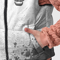 Детский жилет FNAF - white gradient вертикально, цвет: 3D-черный — фото 2