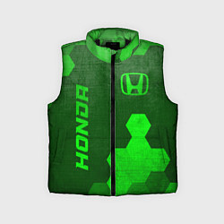 Детский жилет Honda - green gradient вертикально
