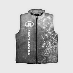Детский жилет Great Wall - grey gradient по-вертикали, цвет: 3D-черный