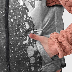 Детский жилет GTA6 - grey gradient по-вертикали, цвет: 3D-черный — фото 2