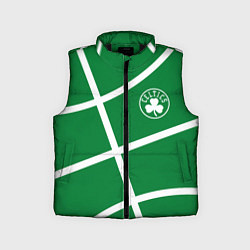 Детский жилет Boston Celtics green, цвет: 3D-черный