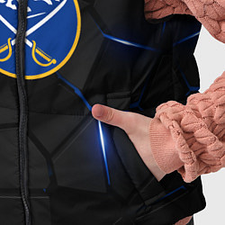 Детский жилет Баффало Сейбрз - НХЛ хоккей, цвет: 3D-черный — фото 2