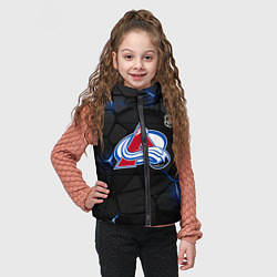 Детский жилет Колорадо Эвеланш - плиты с подсветкой, цвет: 3D-черный — фото 2
