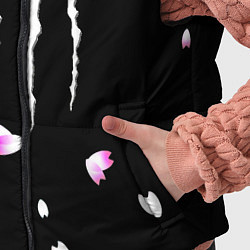 Детский жилет Monster energy sakura, цвет: 3D-черный — фото 2