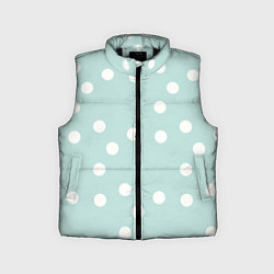 Детский жилет Снежная морская пена, цвет: 3D-черный