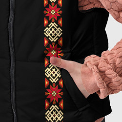 Детский жилет Русь славянские традиции и культура, цвет: 3D-черный — фото 2