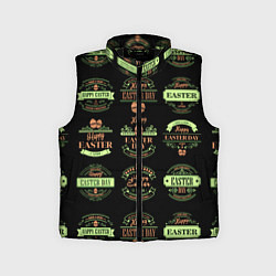 Детский жилет Easter holidays, цвет: 3D-черный