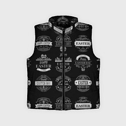 Детский жилет Easter holidays, цвет: 3D-черный