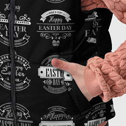 Детский жилет Easter holidays, цвет: 3D-черный — фото 2