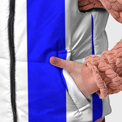 Детский жилет Color white blue line, цвет: 3D-черный — фото 2