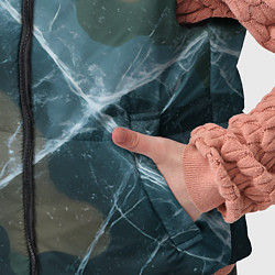 Детский жилет Лед на камуфляже, цвет: 3D-черный — фото 2
