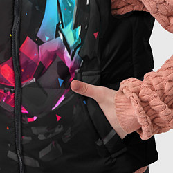 Детский жилет Abstract graphics, цвет: 3D-черный — фото 2