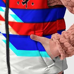 Детский жилет Doom geometry cyber sport, цвет: 3D-черный — фото 2