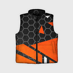 Детский жилет Геометрическая абстракция, цвет: 3D-черный
