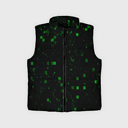 Детский жилет Color green khaki