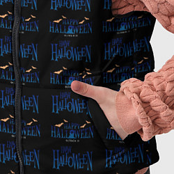 Детский жилет Happy halloween pattern, цвет: 3D-черный — фото 2