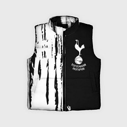Детский жилет Tottenham Hotspur белые краски, цвет: 3D-черный
