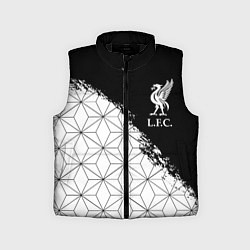 Детский жилет Liverpool краски текстура геометрия, цвет: 3D-черный
