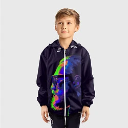Ветровка с капюшоном детская McGregor Neon, цвет: 3D-белый — фото 2