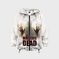 Ветровка с капюшоном детская Walking Dead Shadow, цвет: 3D-черный