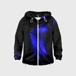 Ветровка с капюшоном детская Titan: Black collection, цвет: 3D-белый
