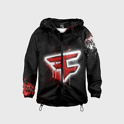 Ветровка с капюшоном детская FaZe Clan: Black collection, цвет: 3D-черный