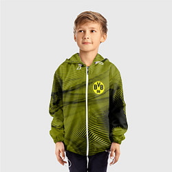Ветровка с капюшоном детская FC Borussia Sport, цвет: 3D-белый — фото 2
