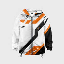 Ветровка с капюшоном детская CS:GO Asiimov Light, цвет: 3D-черный