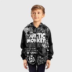 Ветровка с капюшоном детская Arctic Monkeys: I'm in a Vest, цвет: 3D-черный — фото 2