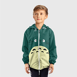 Ветровка с капюшоном детская Totoro, цвет: 3D-белый — фото 2