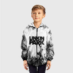 Ветровка с капюшоном детская LINKIN PARK, цвет: 3D-черный — фото 2