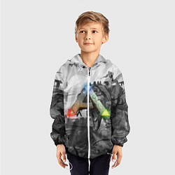 Ветровка с капюшоном детская Ark Survival Evolved, цвет: 3D-белый — фото 2