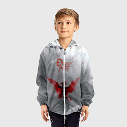 Ветровка с капюшоном детская Dragon Age, цвет: 3D-белый — фото 2