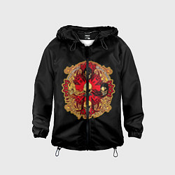 Ветровка с капюшоном детская Five Finger Death Punch, цвет: 3D-черный