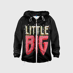 Ветровка с капюшоном детская Little Big, цвет: 3D-белый