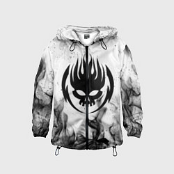 Ветровка с капюшоном детская THE OFFSPRING, цвет: 3D-черный