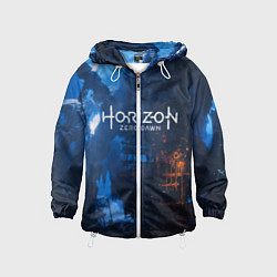 Ветровка с капюшоном детская HORIZON ZERO DAWN, цвет: 3D-белый