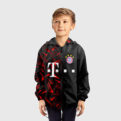 Ветровка с капюшоном детская FC Bayern Munchen Форма, цвет: 3D-черный — фото 2