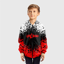 Ветровка с капюшоном детская Left 4 Dead, цвет: 3D-черный — фото 2
